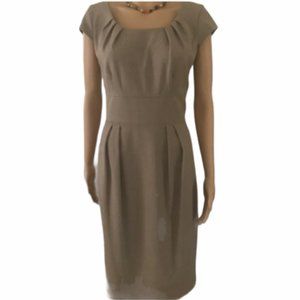 Calvin Klein Career dress, Tan fully lined size 8